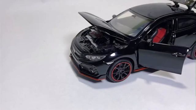 unboxing 1:32 diecast car honda civic type-R смотреть онлайн