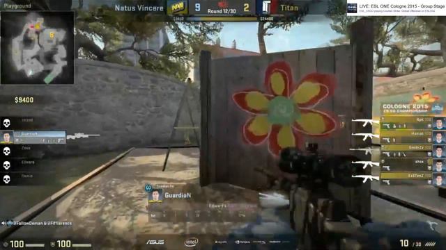 ESL ONE COLOGNE NAVI VS TITAN смотреть онлайн