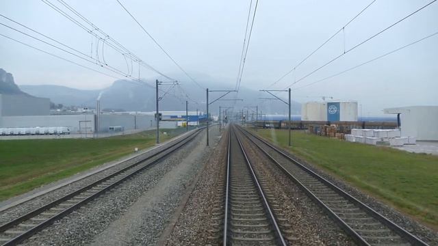 Путешествие на поезде, Корно - Базель, Швейцария [2018] (вдоль озера Биль) смотреть онлайн