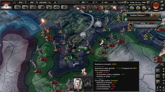 Hearts of Iron 4 Kaiserreich | Сербия #3. [Болгария не закон] смотреть онлайн