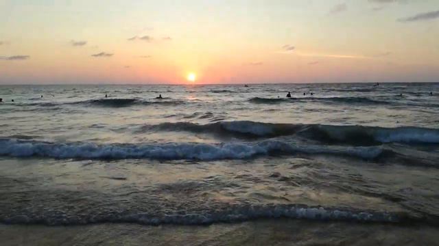 Закат на Кароне. Пхукет. Sunset on Karon beach. Phuket. смотреть онлайн