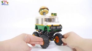LEGO Creator 31104 Monster Burger Truck 3in1 All models - Lego Speed Build Review