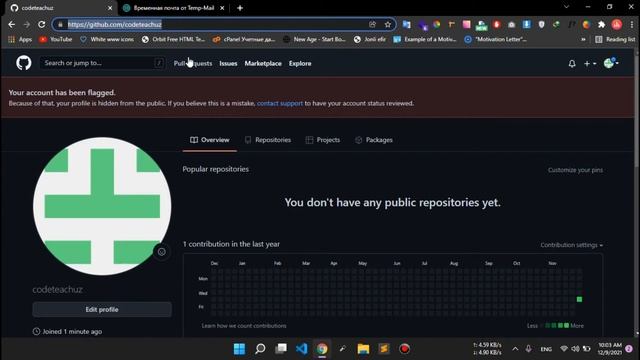 GitHub da account ochish | GitBash o'rnatish va sozlash смотреть онлайн