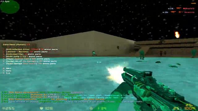 Counter-Strike 1.6: [ZOMBIE PLAGUE XMAS XP LEVEL + VIP EVENT] Zombie Plague Ultimate смотреть онлайн