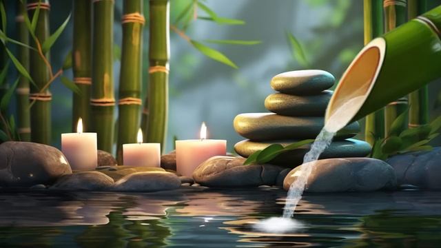 Healing Music For The Soul + Water Sounds: Relaxing Music To Relieve Stress & Zen Music