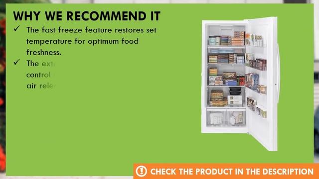 GE FUF21DLRWW Garage Ready Frost-Free Upright Freezer Review - Best Upright Freezer for Garage 2022 смотреть онлайн