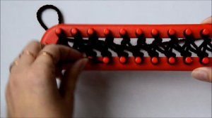 Шарф без спиц (на луме)