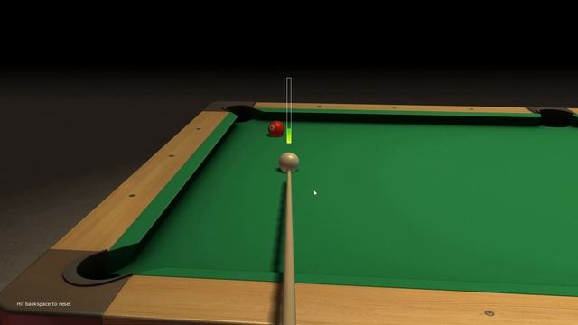 Snooker simulation with Physics, implemented in Python 3 смотреть онлайн