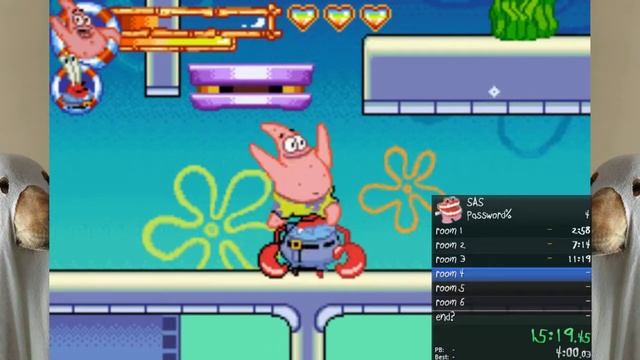 SpongeBob Atlantis SquarePantis GBA: Password% in 29:28 (completely obsolete) смотреть онлайн