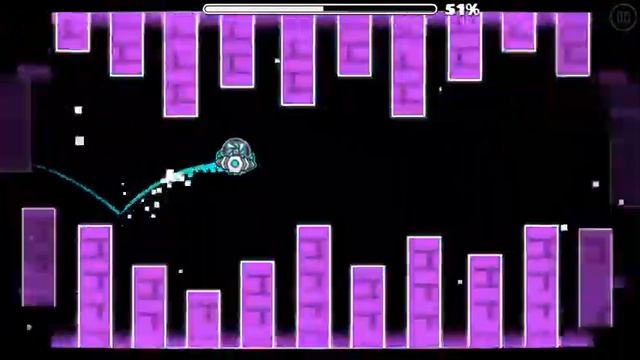 Cosmic Collision by yakine really fun level смотреть онлайн