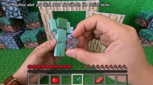 KLUNA POOP: Poor Zombie Girl but Happy Ending - Monster School Minecraft Animation