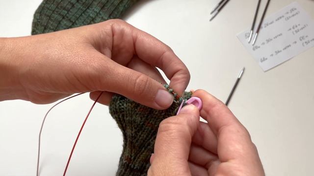 Удобные носки резинкой 2*2. Мастер-класс смотреть онлайн