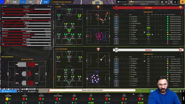 FM24- CARIERA AS ROMA S02EP17 - Derby della Capitale vs Sarri si primul duel cu Zidane la Torino смотреть онлайн