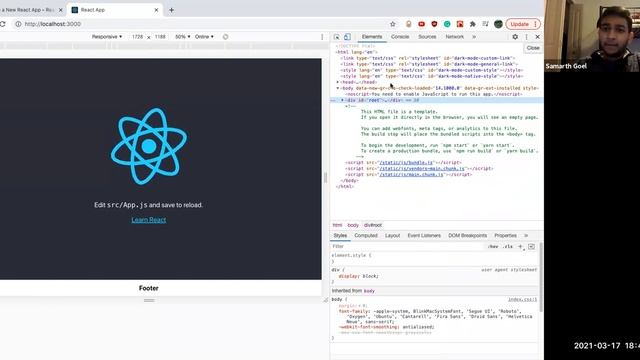 React 1: Intro, create-react-app | Frontend Lecture 1 смотреть онлайн