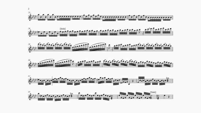 Antonio Vivaldi -  'Allegro Non Molto' From 'The Four Seasons' Winter (Orchestral Accompaniment)