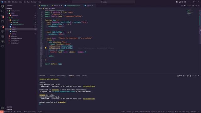 Coding Ninja Hover Me (React app) смотреть онлайн