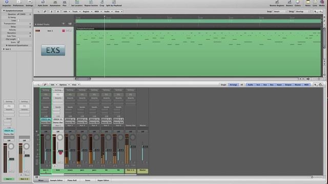 Logic pro 9. Как настроить индивидуальные выходы в AU/VST? tip #3 смотреть онлайн