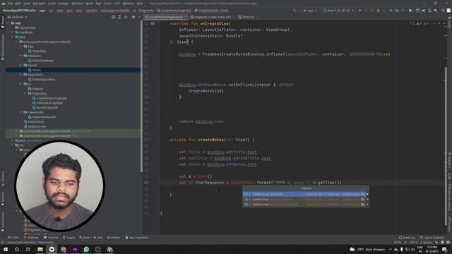 How to make notes app using android studio Kotlin in Hindi | MVVM, Live Data, Room смотреть онлайн