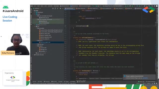 #JuaraAndroid Live Coding смотреть онлайн