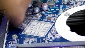 меняем bga процессор на материнской плате ноутбука