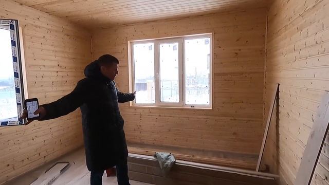 Обзор строительства каркасного дома Ока 8x9 в подмосковье смотреть онлайн