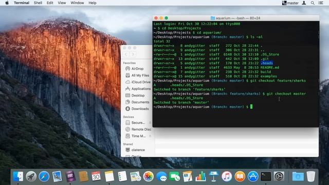 Heads On Display Overview - Your current git branch on your Mac menu bar смотреть онлайн