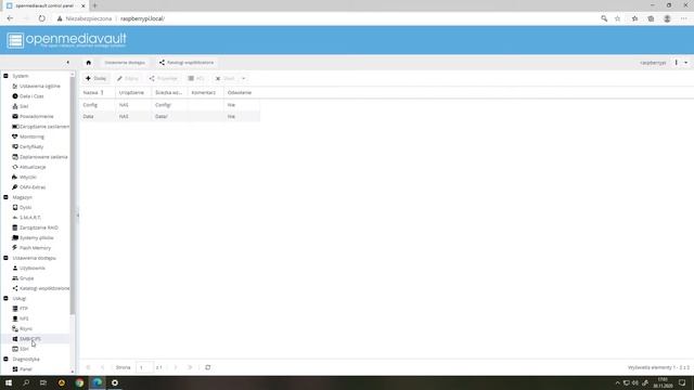 Konfiguracja SMB/CIFS na OpenMediaVault 5.x | Serwer NAS [#2] смотреть онлайн