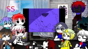 Sans AU's react to Classic sans Part 3\Санс АУ реагируют на Классик Санса (Eng/Rus) *My AU*