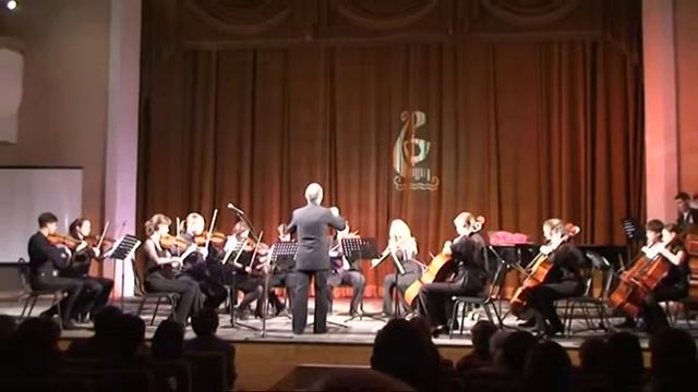 Камерный оркестр ССМШ (колледжа) при РГК. Альбинони - Адажио. Дирижер - Д.В. Шейнкман смотреть онлайн