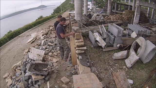 Делаем в стене три смежные арки в ряд. Часть 3. Технология кладки смотреть онлайн