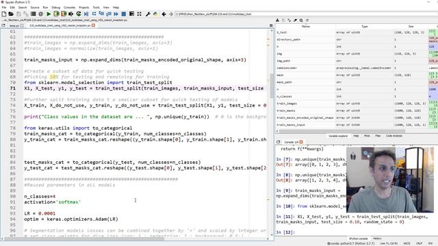 210 - Multiclass U-Net using VGG, ResNet, and Inception as backbones смотреть онлайн