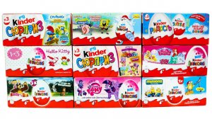 Больше 25 КИНДЕР СЮРПРИЗОВ Смурфики МАША И МЕДВЕДЬ Миньоны ПОНИ Хелло Китти ПРИНЦЕССЫ Диснея