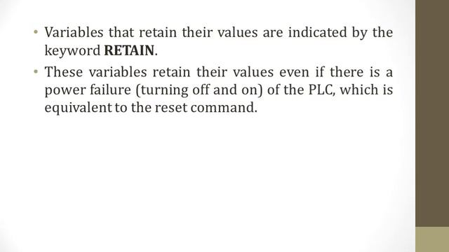 Lecture 3. PLC Variables / PLC basics смотреть онлайн