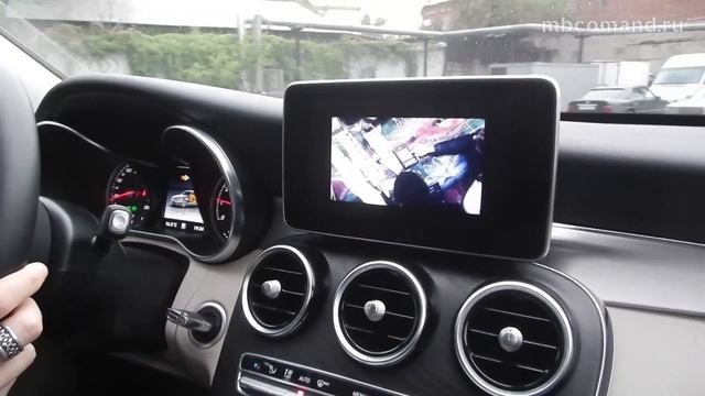 Разблокировка функции видео в движении программным путем (Mercedes W205) смотреть онлайн