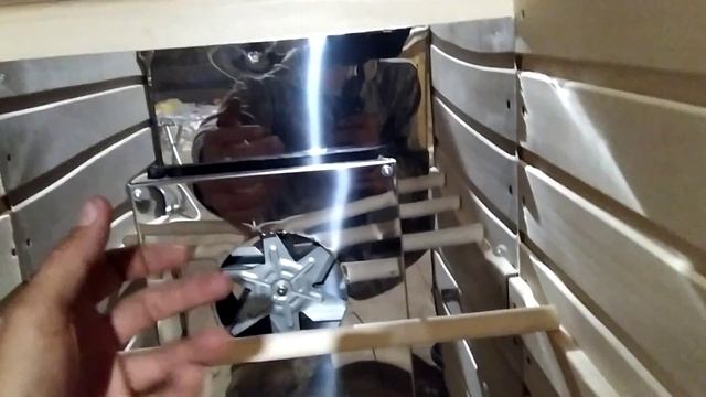 Обзор коптильни для горячего и холодного копчения продуктов из вагонки! смотреть онлайн