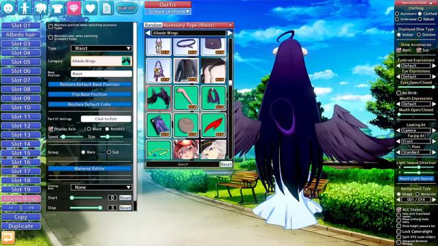 Albedo Fixing The Model ( Koikatsu Party )