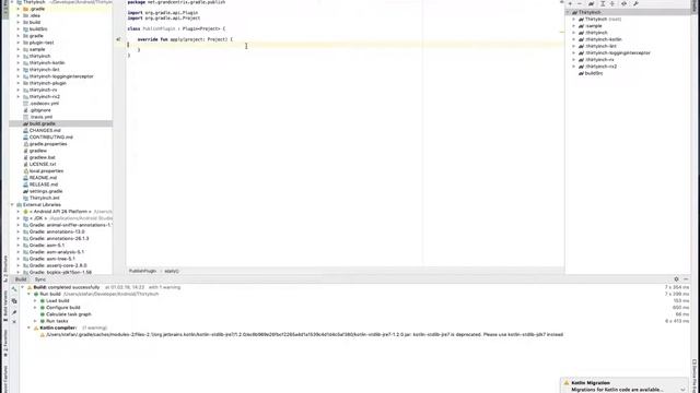 Gradle Publish Plugin for ThirtyInch смотреть онлайн