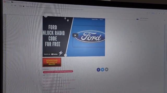 Récupérer le code d'un autoradio Ford смотреть онлайн