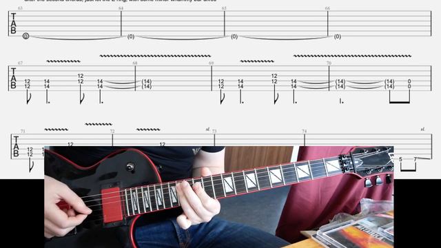 Metallica Fixxxer rhythm guitar lesson смотреть онлайн