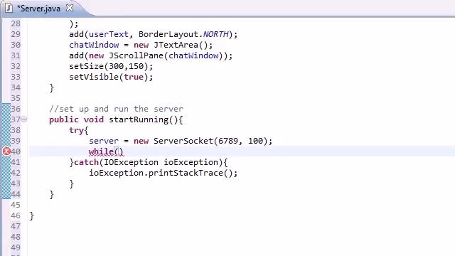 Java Intermediate 40 - Setting Up the Server смотреть онлайн
