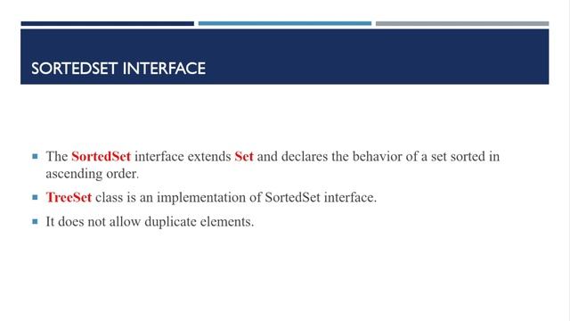 SortedSet in JAVA | TreeSet in JAVA #java8 #collection #treeset #college #springboot #eclipse смотреть онлайн