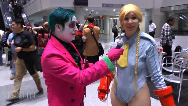 CAMMY! Street Fighter Cosplay at New York Comic Con 2014 смотреть онлайн
