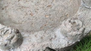 Поилка для птиц своими руками из цемента и гипертуфа.