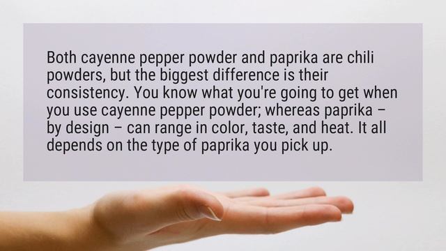 What is the difference between paprika and cayenne pepper? смотреть онлайн