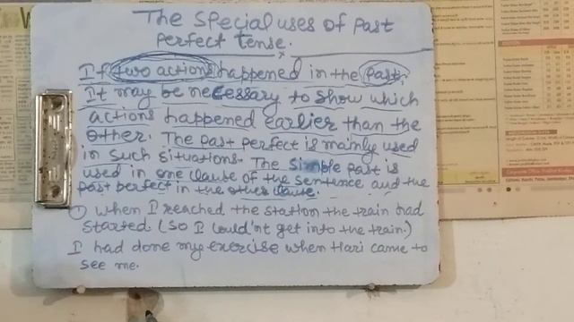 THE SPECIAL USES OF PAST PERFECT TENSE смотреть онлайн