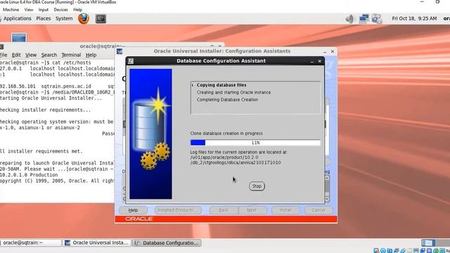 Proses Instalasi Oracle Database - Virtual Box смотреть онлайн