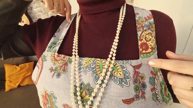 ФАНТАСТИКА! Сшила фартук на все размеры! РЕШИЛАСЬ и сшила головной убор! / Жизнь в станице Динская смотреть онлайн