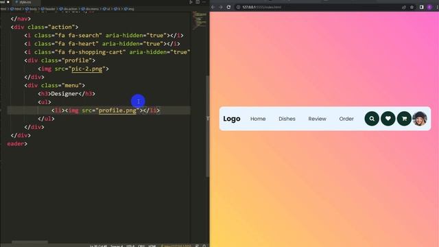 User Account Dropdown With html, CSS and Javascript step by step for beginner || free source code. смотреть онлайн