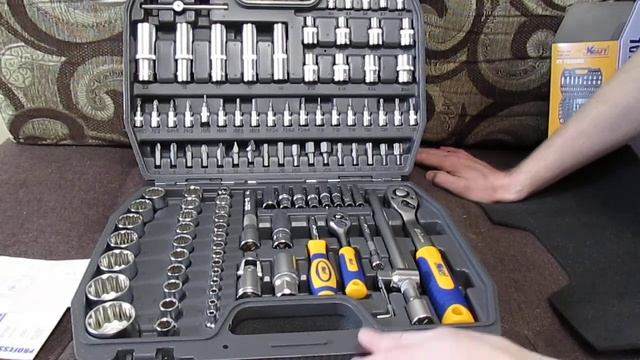 ОНЛАЙН ТРЕЙД.РУ —Набор инструмента Kraft КТ 700680, 108 предметов. смотреть онлайн