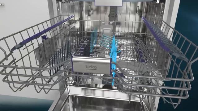 Beko BDIN 38643 C Mašina za pranje sudova смотреть онлайн